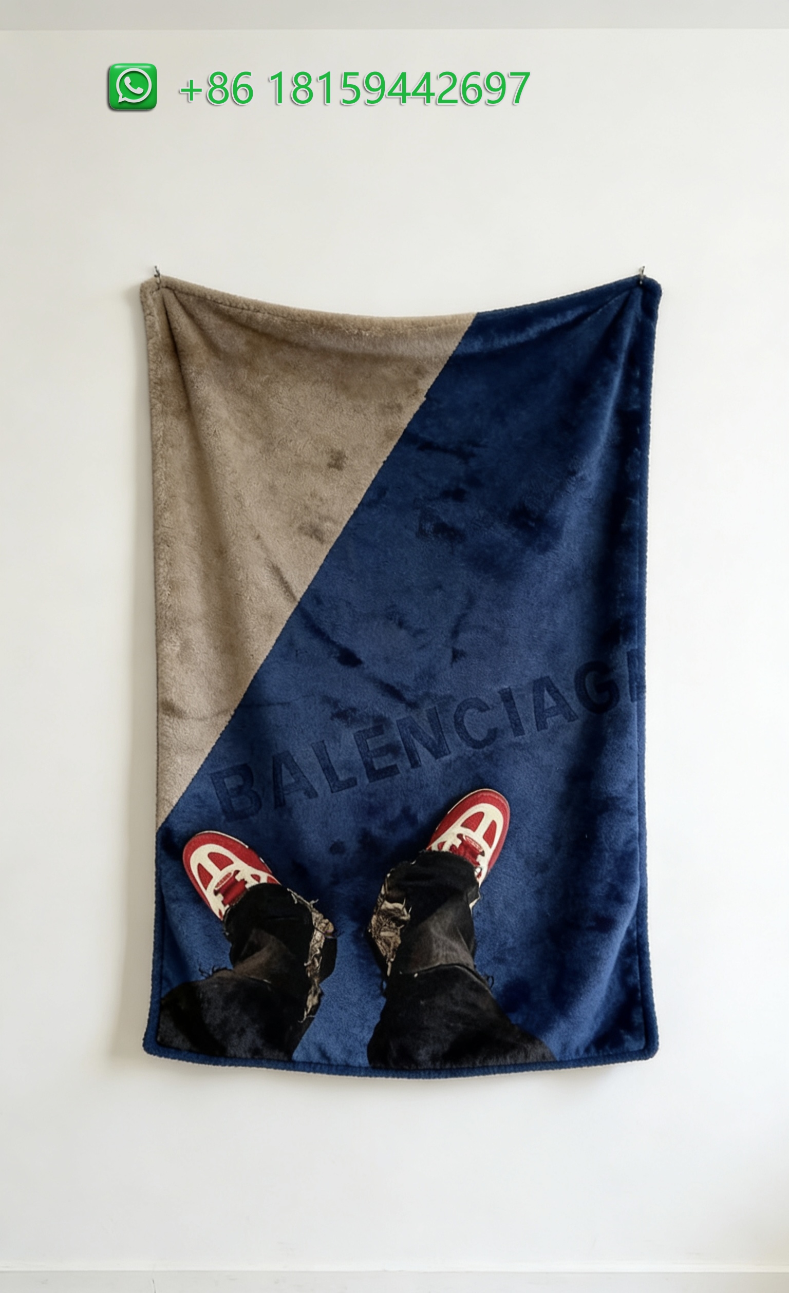 Balenciaga Throw Blankets